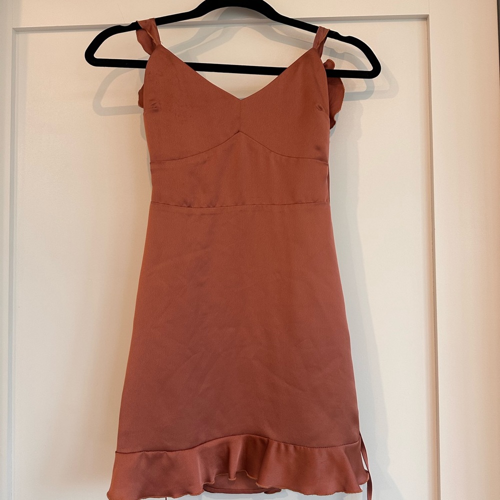 Abercrombie & Fitch Rust Mini Dress